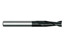 整体式刀具 高硬材料加工用端刀—2刃短刃平底型  型号：HE2SH