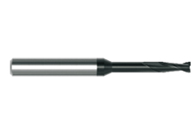 整体式刀具 不锈钢材料加工专用端刀 —2刃长颈短刃平底型 型号：ME2NR