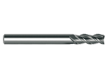 整体式刀具 铝材切削用端刀—3刃短刃平底型 型号：NE3S