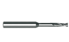 整体式刀具 铝材切削用端刀—2刃长颈短刃平底型 型号：NE2N