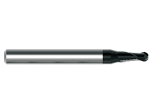 整体式刀具 高硬材料加工用球刀—2刃短刃球头型 型号：HB2SH