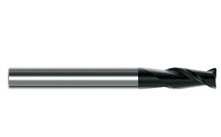 整体式刀具 通用材料加工用圆鼻刀—2刃短刃圆鼻型 型号：GR2SU